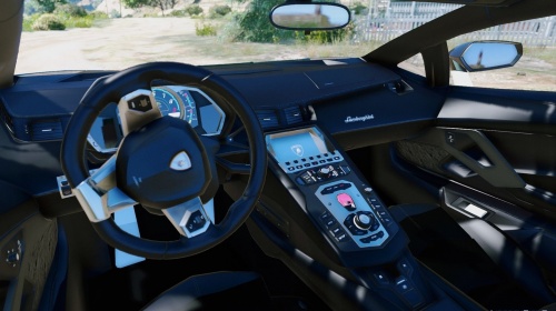 Полицейский Lamborghini Aventador