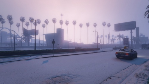 Зима в GTA 5