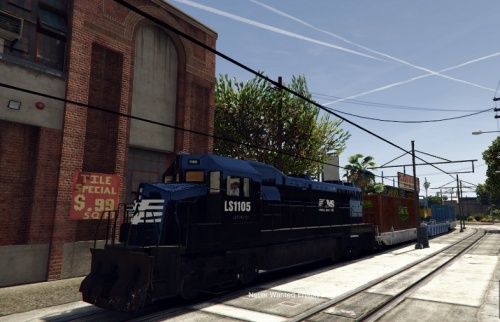 Текстуры локомотива "Norfolk Southern"