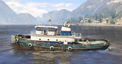 Буксир в GTA 5