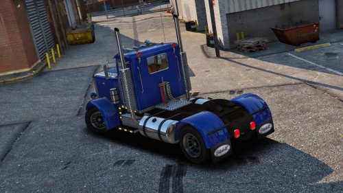 Peterbilt 289 - грузовик с лесом