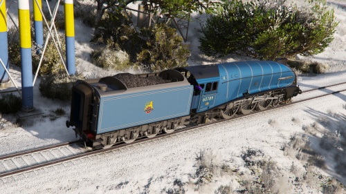 Паровоз Mallard